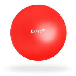 DrFit piłka do ćwiczeń i rehabilitacji ø 25 czerwona