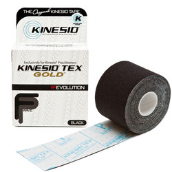 Kinesio Tex Gold FP bawełniana hipoalergiczna 5cm x 5m czarna