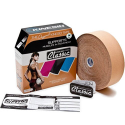 Kinesio Tex Classic hipoalergiczna do dużych partii mięśniowych 5cm x 31,5m beżowa