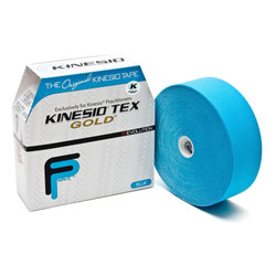 Kinesio Tex Gold FP hipoalergiczna do dużych grup mięśniowych 5cm x 31,5m niebieska