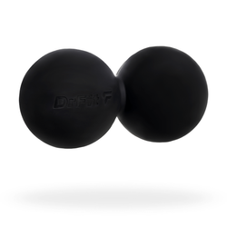 DrFit Silikonowa podwójna piłka Lacrosse do masażu i rehabilitacji