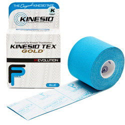 Kinesio Tex Gold FP bawełniana hipoalergiczna 5cm x 5m niebieska