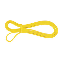 DrFit Power Band taśma do ćwiczeń i rehabilitacji żółta 2-6kg