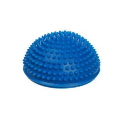 DrFit Masażer rehabilitacyjny półkula z wypustkami sensorycznymi (pół piłki) ø16x7 cm niebieski